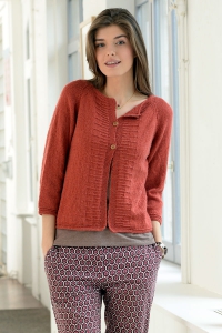 143/12 Cardigan fantaisie en Plassard Divine