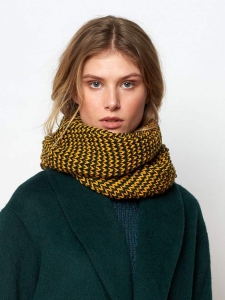 159/10 Modèle Snood bicolore en Plassard Confort