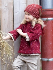 183/03 Modèle Pull sans coutures en Plassard Mélodie Tweed et Tradi Merino