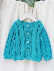 186/14 Modèle Cardigan en Plassard Gong