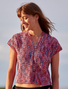 192/12 Modèle Top au crochet en Plassard Norea