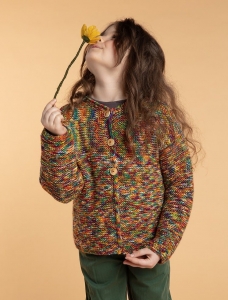 196/26 Modèle Cardigan en Plassard Festiva