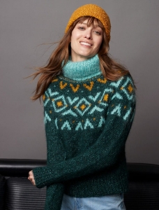 197/03 Modèle Pull sans coutures en Plassard Neptune