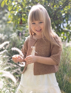 200/22 Modèle Cardigan au crochet en Plassard Numia
