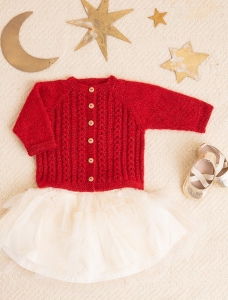 201/13 Modèle Cardigan sans coutures en Plassard Tradi Merino Et Evanescent