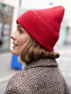 202/04 Modèle Bonnet sans coutures en Plassard Lainagora
