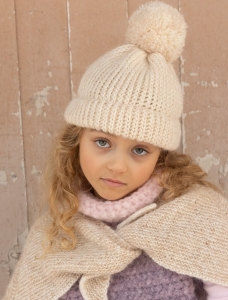 203/11 Modèle Bonnet au crochet en Plassard Merilana Et Evanescent