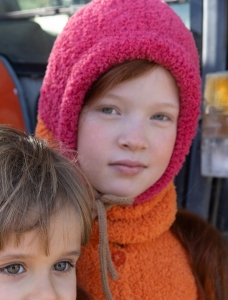 203/14 Modèle Snood-cagoule en Plassard Calineige