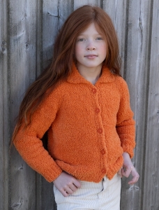 203/15 Modèle Cardigan sans coutures en Plassard Calineige