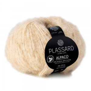 Plassard Alpaco - Pelote de 50 gr - Coloris 07 Crème