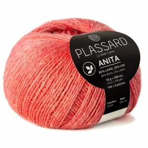 Plassard Anita - Pelote de 50 gr - Coloris 31 Rose