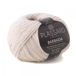 Plassard Barbada - Pelote de 50 gr - Coloris 01