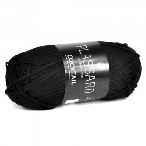 Plassard Cocktail - Pelote de 50 gr - Coloris 99 Noir