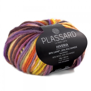 Plassard Hiveria - Pelote de 50 gr - Coloris 51 Orange