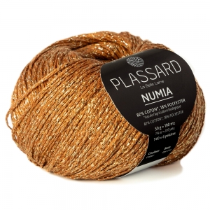 Plassard Numia - Pelote de 50 gr - Coloris 54 Cuivre