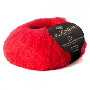 Plassard Sila - Pelote de 25 gr - Coloris 50 Corail