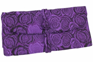 Pochette de rangement pour aiguilles doubles pointes ou crochets - Bleu Violet