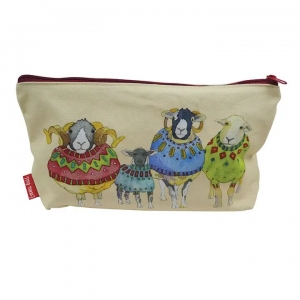 Pochette zippée - Sheep in Sweaters - Emma Ball