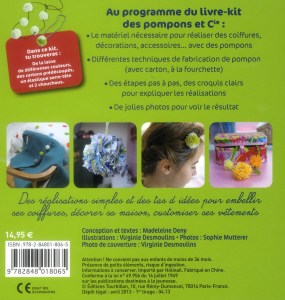 Livre-Kit Pompons et Cie - Tourbillon