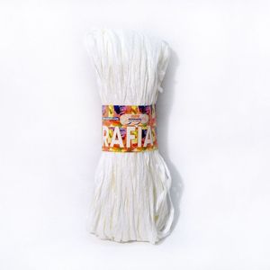 Adriafil Rafia 25g - 61 - blanc
