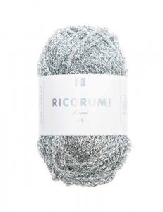 Rico Design Ricorumi Lamé - Pelote de 10 gr - 001 Argent