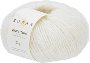 Rowan Alpaca Classic - Pelote de 25 gr - 115 Snowflake White