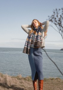 Modèle Vivienne Jupe en Rowan Felted Tweed