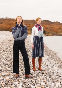 Modèle Pierre Echarpe en Rowan Felted Tweed et Fine Tweed Haze