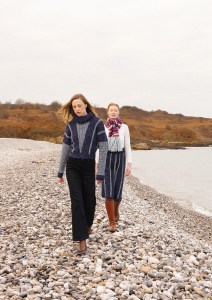 Modèle Pierre Echarpe en Rowan Felted Tweed et Fine Tweed Haze