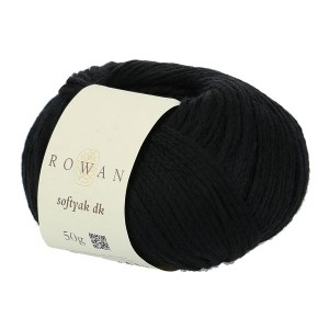 Rowan Softyak Dk - Pelote de 50 gr - 250 Black