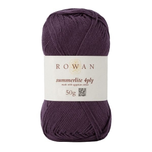 Rowan Summerlite 4Ply - Pelote de 50 gr - 432 Aubergine