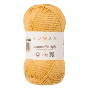 Rowan Summerlite 4Ply - Pelote de 50 gr - 439 Touch of Gold