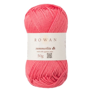 Rowan Summerlite Dk - Pelote de 50 gr - 467 Coral Blush