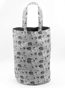 Sac de rangement multipoches Mouton - Gris - Dmc