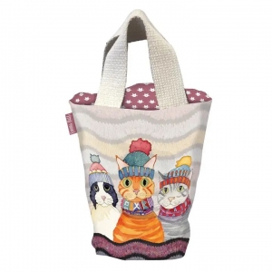Sac seau - Cats in Hats - Emma Ball