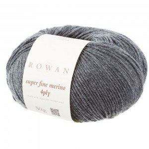 Rowan Super Fine Merino 4ply - Pelote de 50 gr - 276 Steel