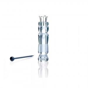 Tricotin plastique transparent 4 clous - Prym