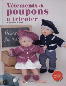 Vêtements de poupons à tricoter - Neva