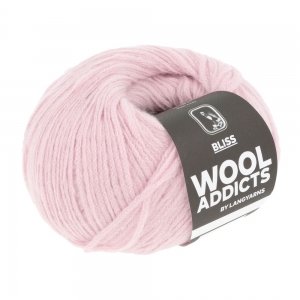 WoolAddicts by Lang Yarns Bliss - Pelote de 50 gr - Coloris 0009 Tulip