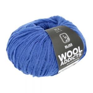 WoolAddicts by Lang Yarns Bliss - Pelote de 50 gr - Coloris 0010 Blue