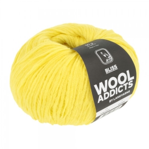 WoolAddicts by Lang Yarns Bliss - Pelote de 50 gr - Coloris 0011 Yellow