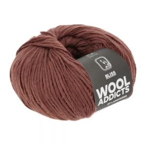 WoolAddicts by Lang Yarns Bliss - Pelote de 50 gr - Coloris 0015 Chocolate