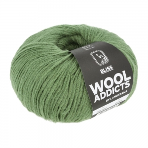 WoolAddicts by Lang Yarns Bliss - Pelote de 50 gr - Coloris 0017 Green
