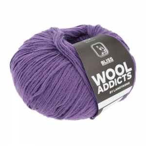 WoolAddicts by Lang Yarns Bliss - Pelote de 50 gr - Coloris 0046 Orchid