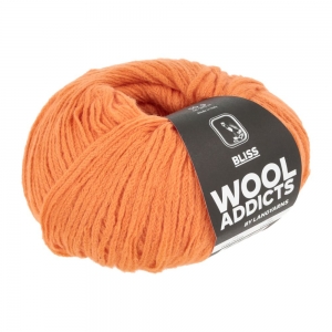 WoolAddicts by Lang Yarns Bliss - Pelote de 50 gr - Coloris 0059 Orange