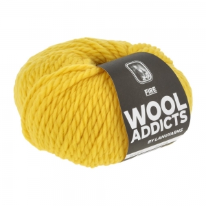WoolAddicts by Lang Yarns Fire - Pelote de 100 gr - Coloris 0014 Daffodils