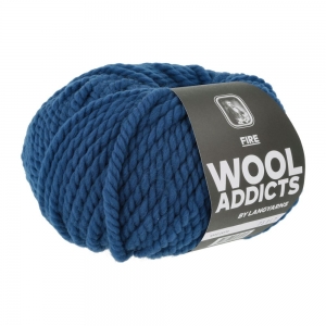 WoolAddicts by Lang Yarns Fire - Pelote de 100 gr - Coloris 0079 Sapphire