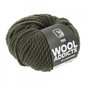 WoolAddicts by Lang Yarns Fire - Pelote de 100 gr - Coloris 0217 Fern