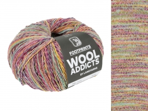 WoolAddicts by Lang Yarns Footprints - Pelote de 100 gr - Coloris 0003 Multicolour