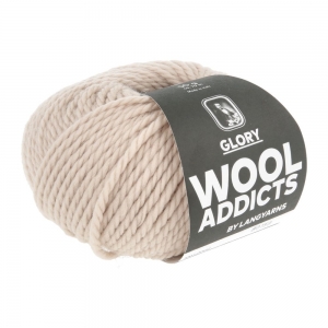 WoolAddicts by Lang Yarns Glory - Pelote de 50 gr - Coloris 0002 Limestone